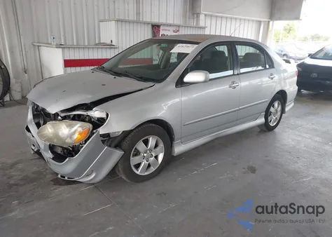 2008 Toyota Corolla S из США, поврежденный, VIN 1NXBR32E08Z045657